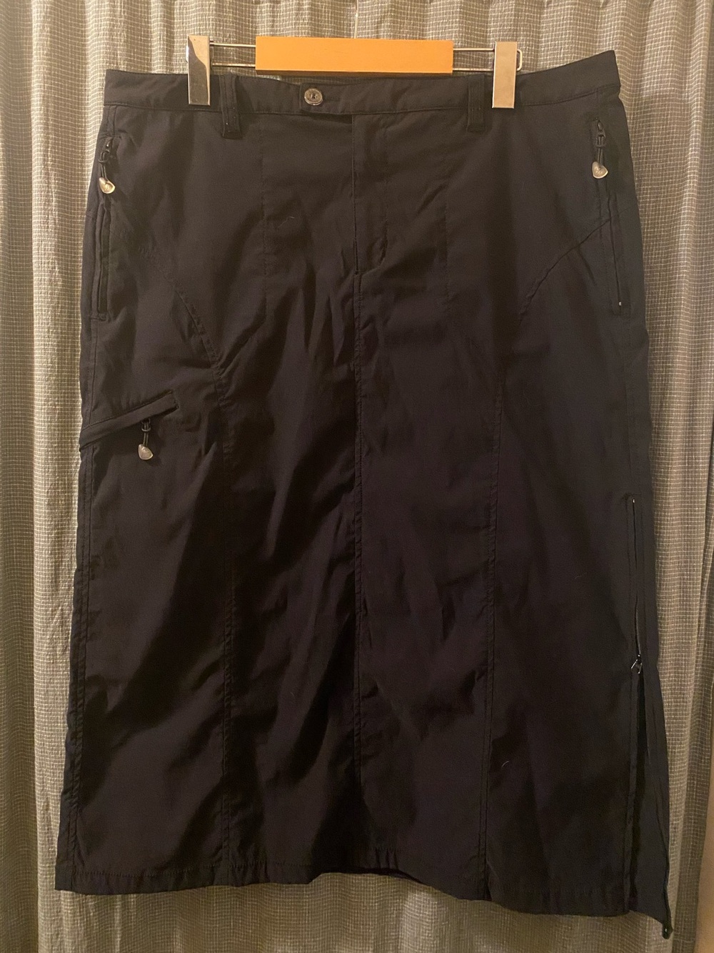 Black Eddie Bauer Cargo Skirt